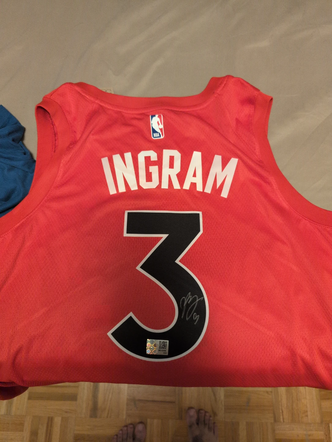 Toronto Raptors Jersey #3 Ingram Nike NBA Authentics