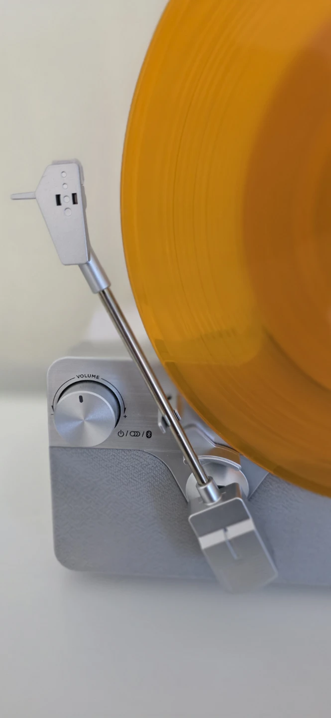 MYKSONIC Vertical Record Player - silver - photo 2