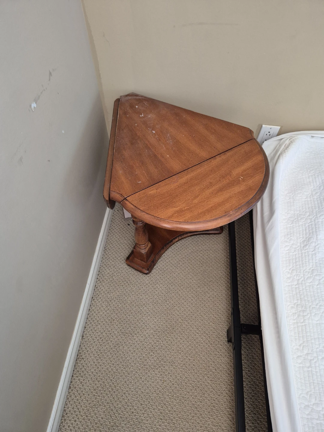 Wooden Corner Table