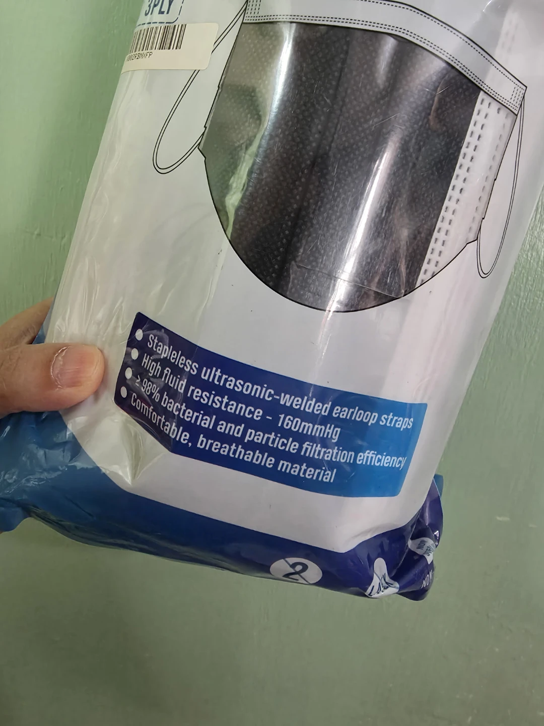 Disposable Face Masks - General Purpose ⚽️ - photo 3