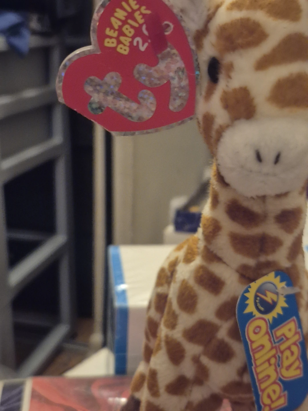 Ty Beanie Baby "Topper" Giraffe Plush Toy - photo 4
