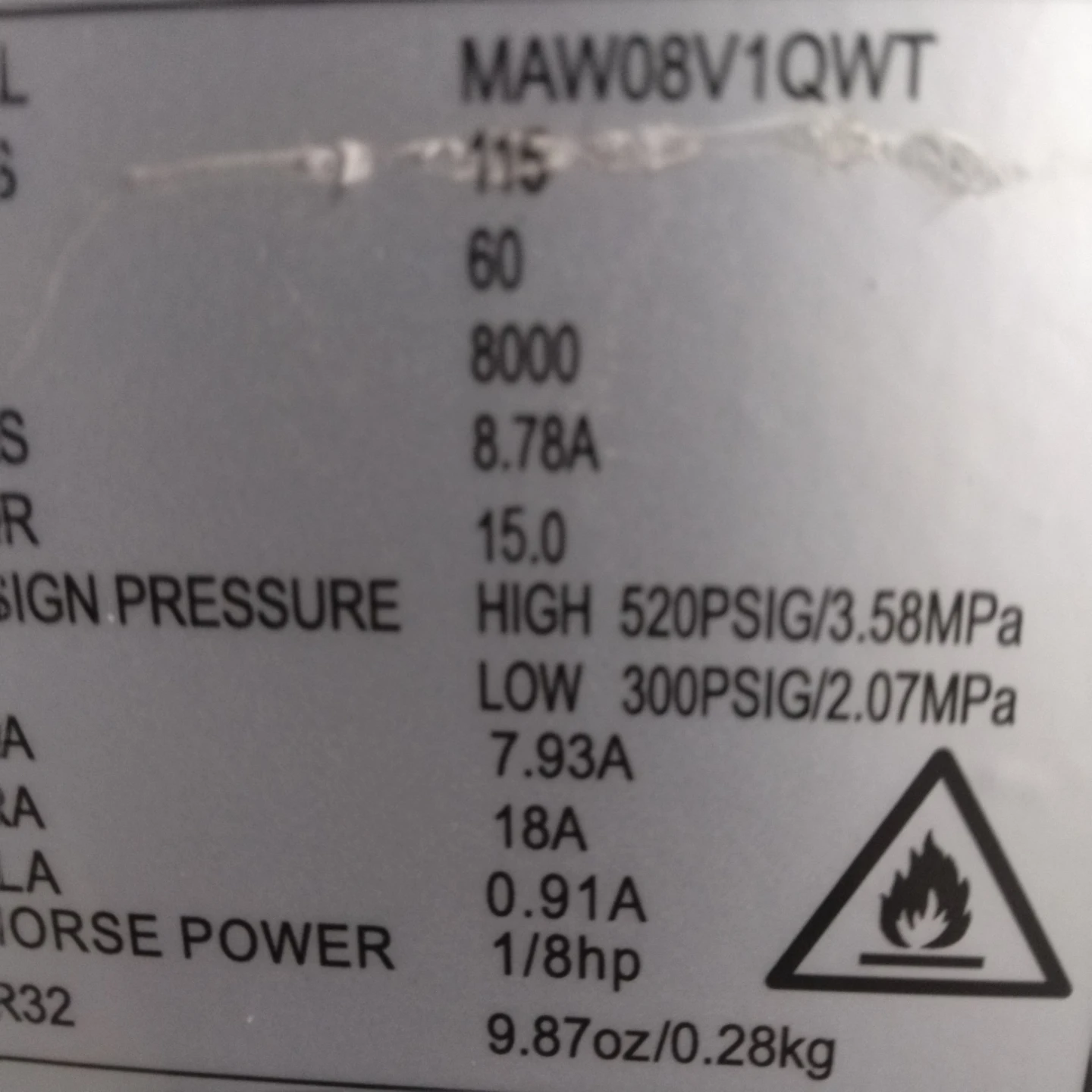 AC 8000 btus - photo 4