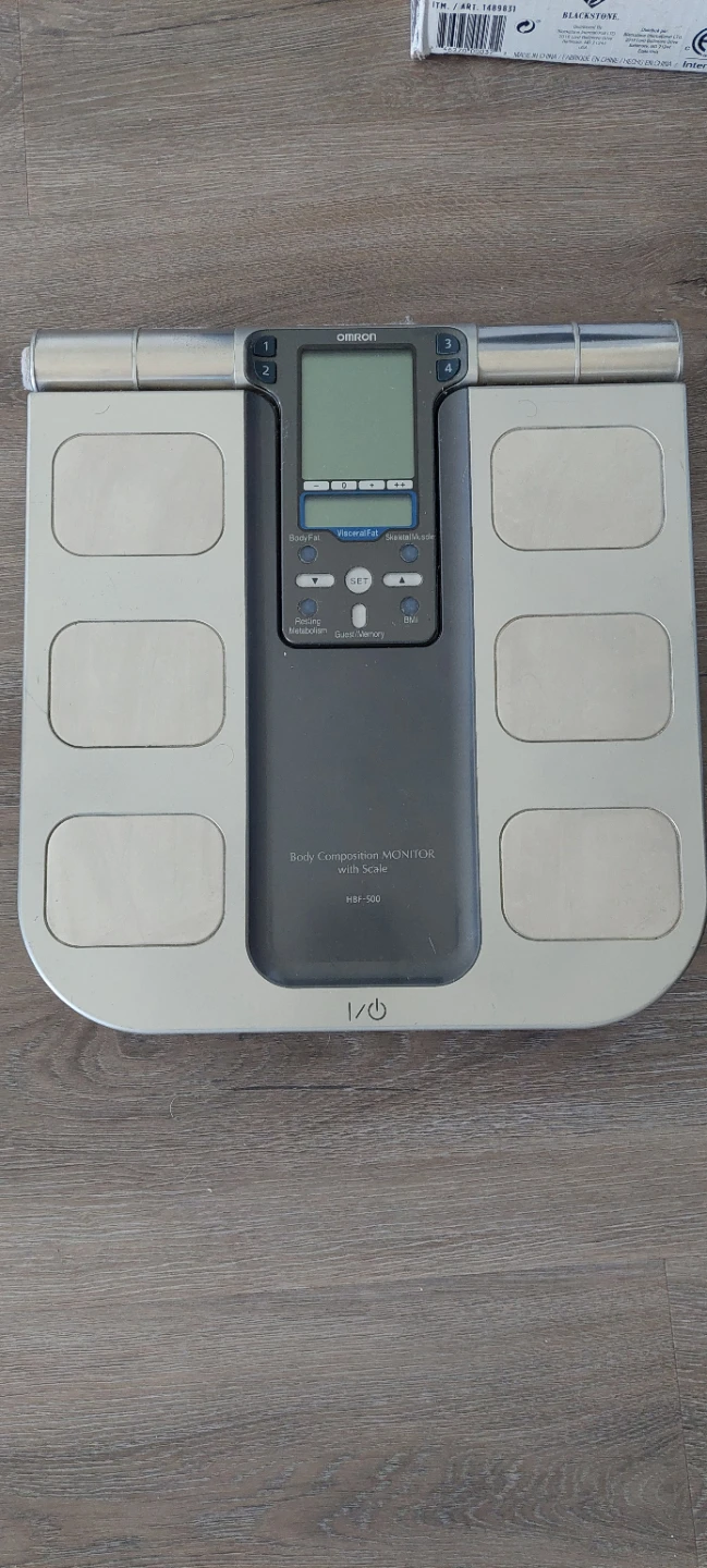 Omron HBF-500 Body Composition Monitor with Scale
