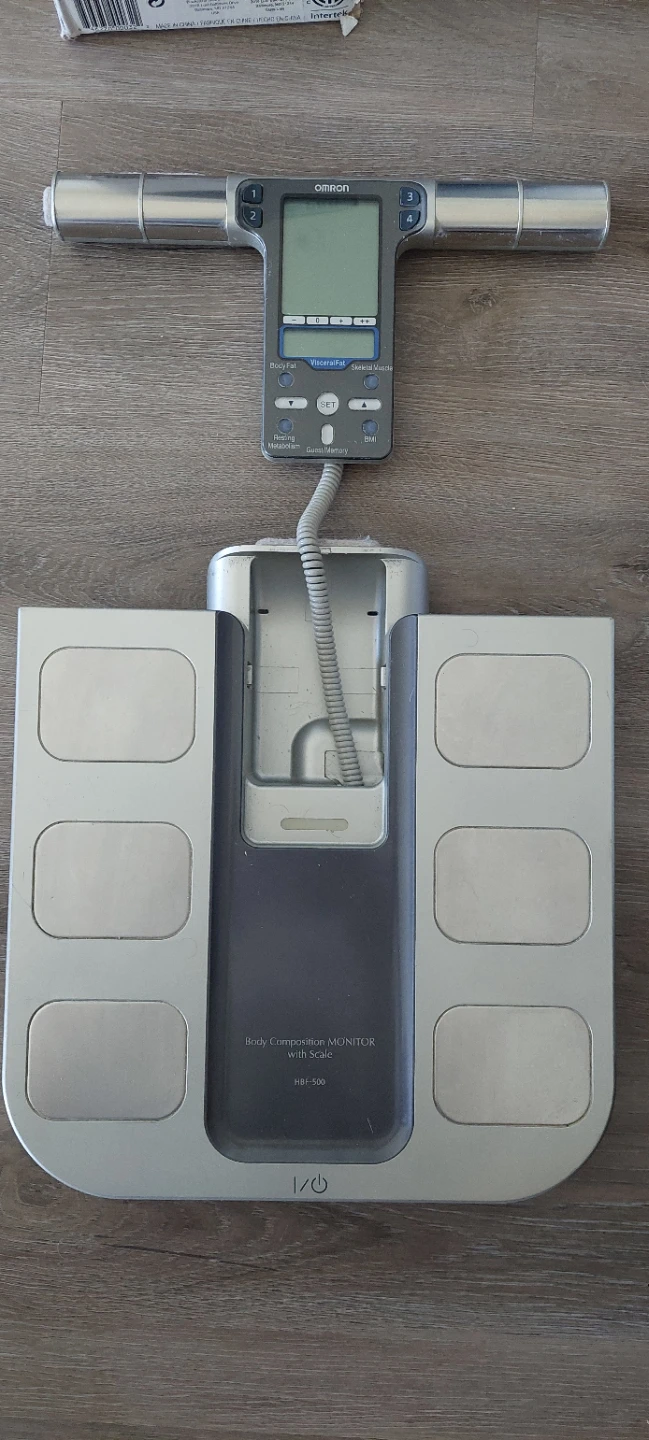 Omron HBF-500 Body Composition Monitor with Scale - photo 3