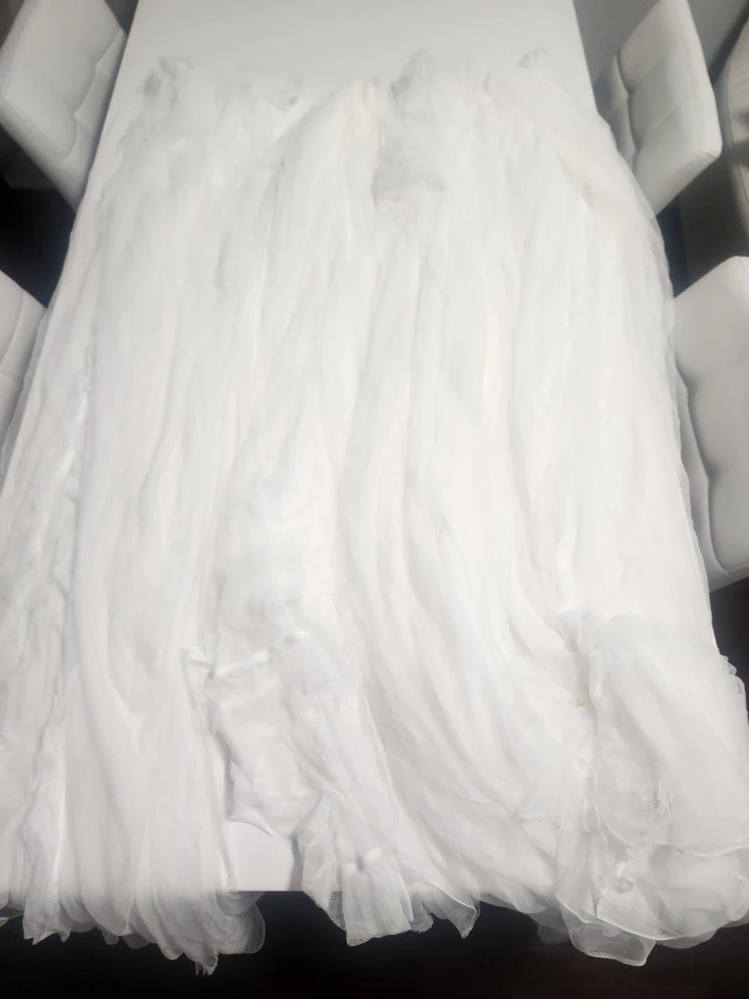 White beautiful curtains 2set ( 4) - photo 2