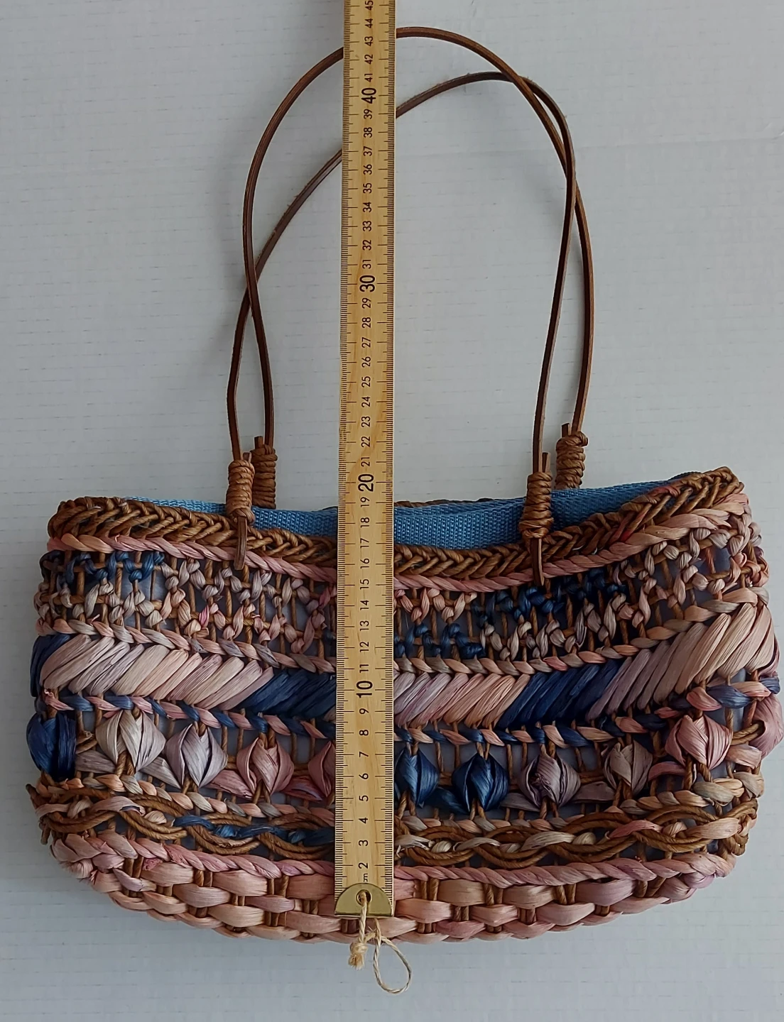 Woven Straw Tote Bag - photo 2