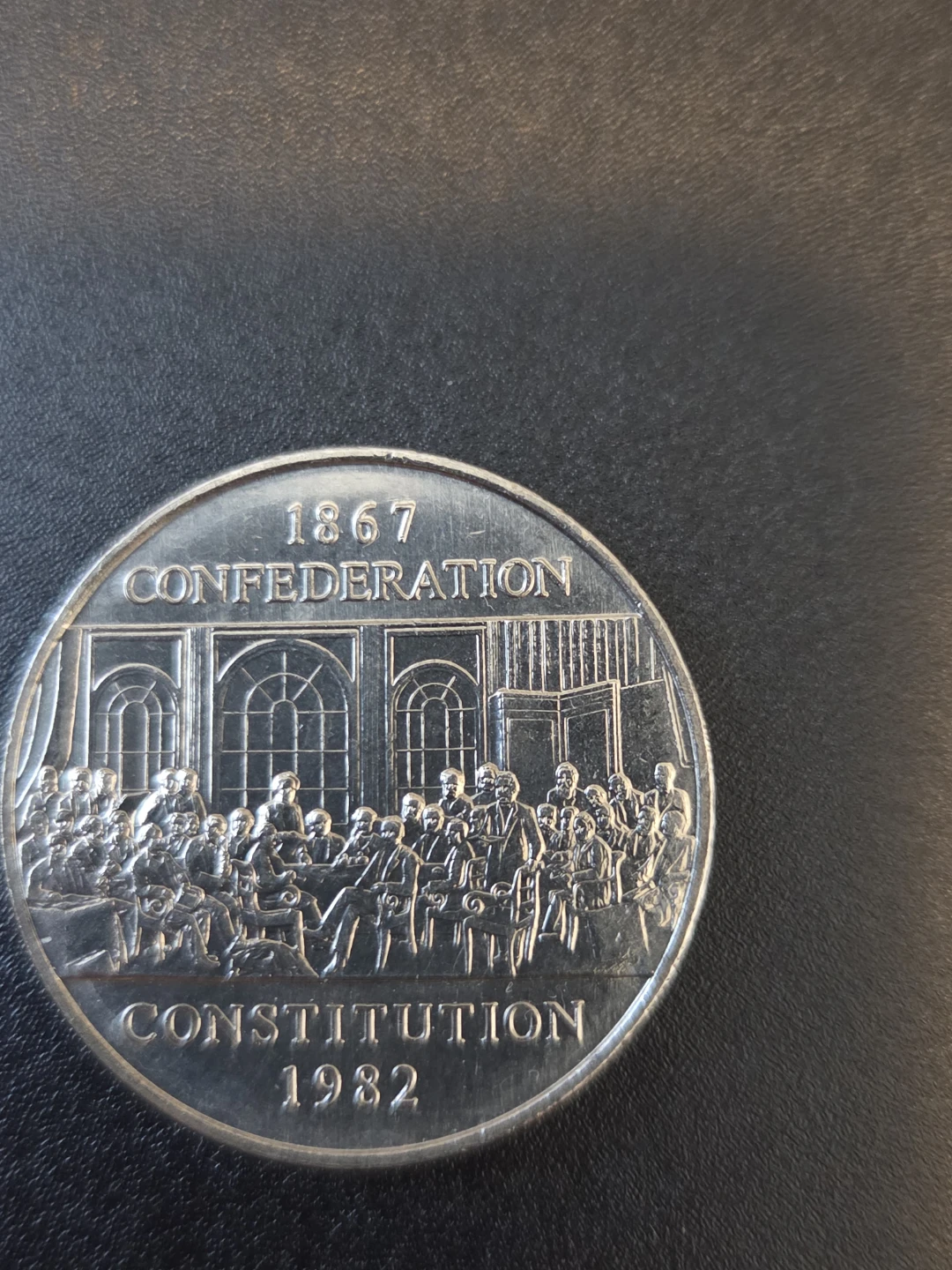 1982 Canada Confederation Dollar Coin