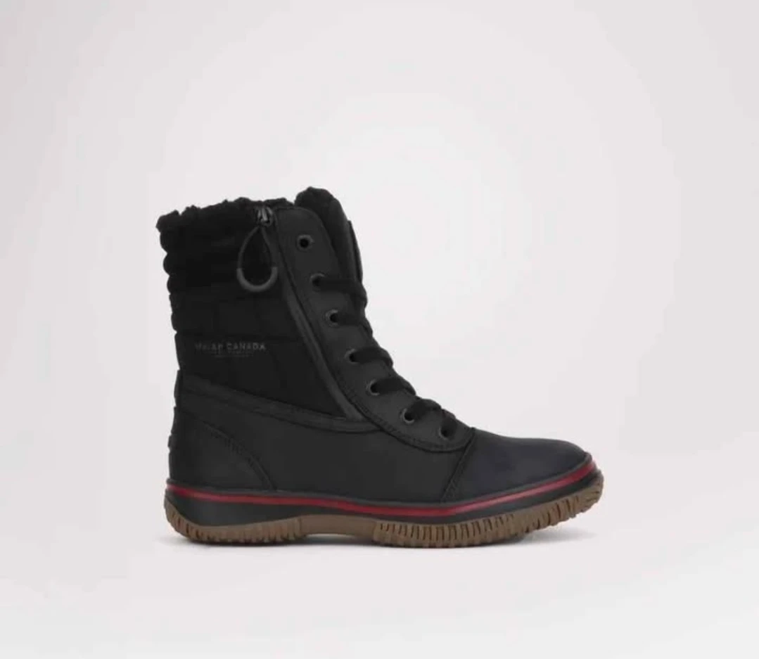 Pajjar Canada Black Winter Boots