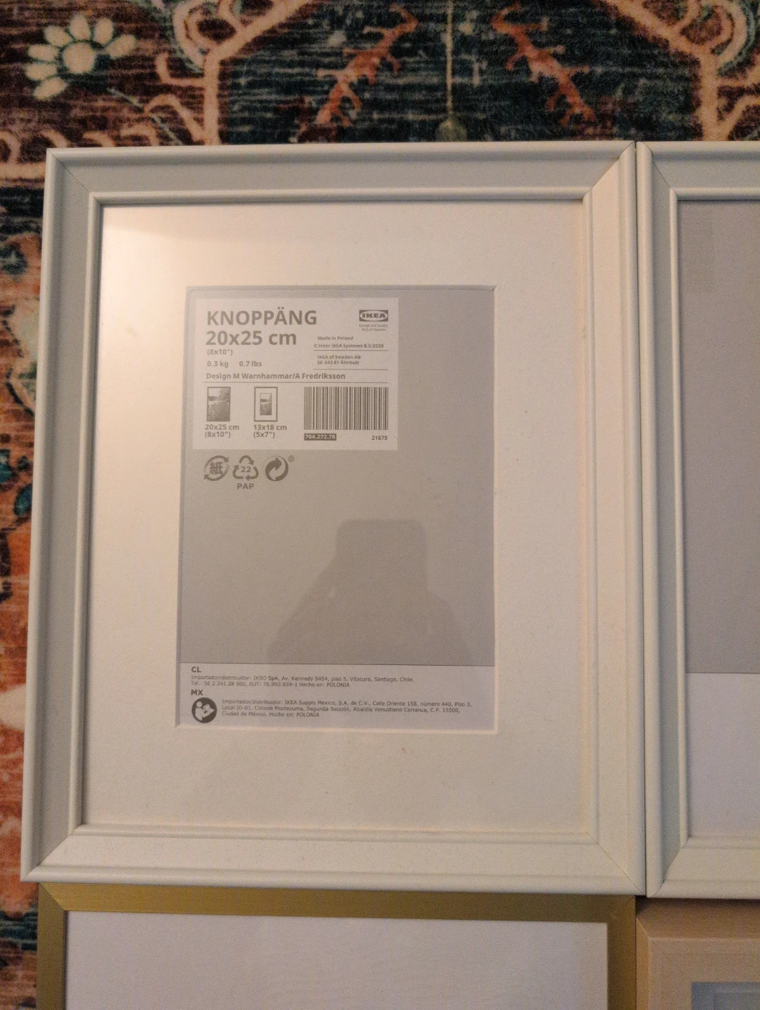 IKEA KNOPPÄNG, RÖDDAL, LOMVIKEN Picture Frames - Various Sizes - photo 2