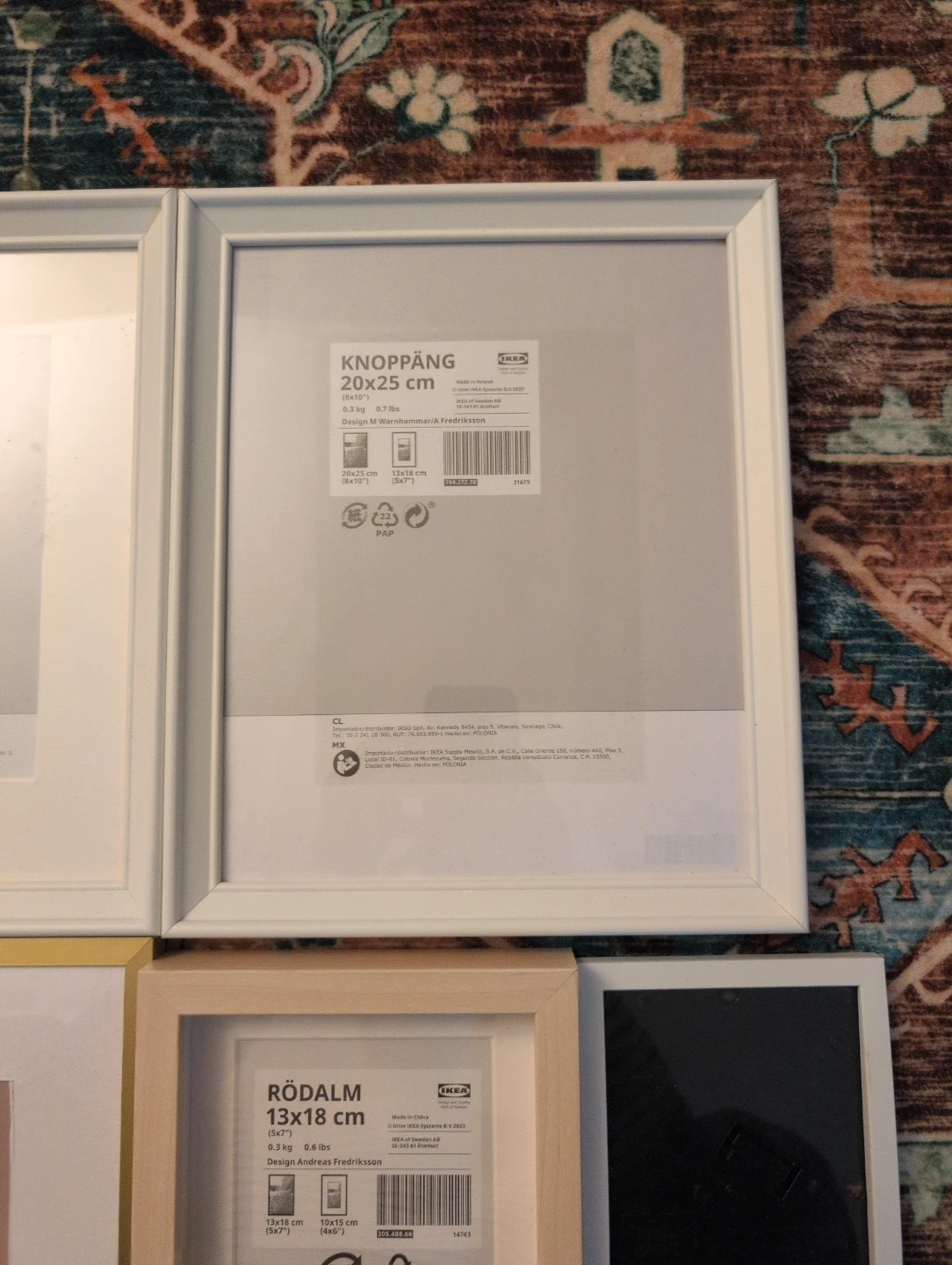 IKEA KNOPPÄNG, RÖDDAL, LOMVIKEN Picture Frames - Various Sizes - photo 3