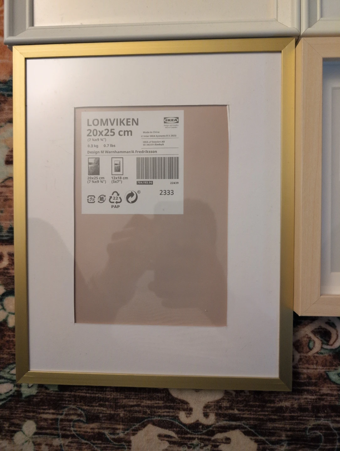 IKEA KNOPPÄNG, RÖDDAL, LOMVIKEN Picture Frames - Various Sizes - photo 4