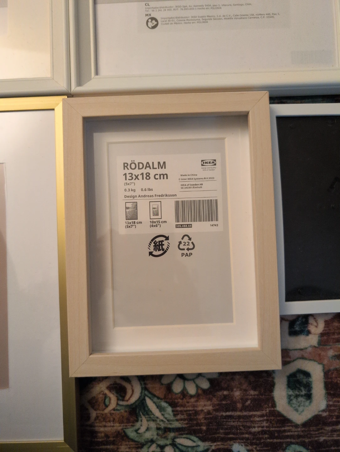 IKEA KNOPPÄNG, RÖDDAL, LOMVIKEN Picture Frames - Various Sizes - photo 5