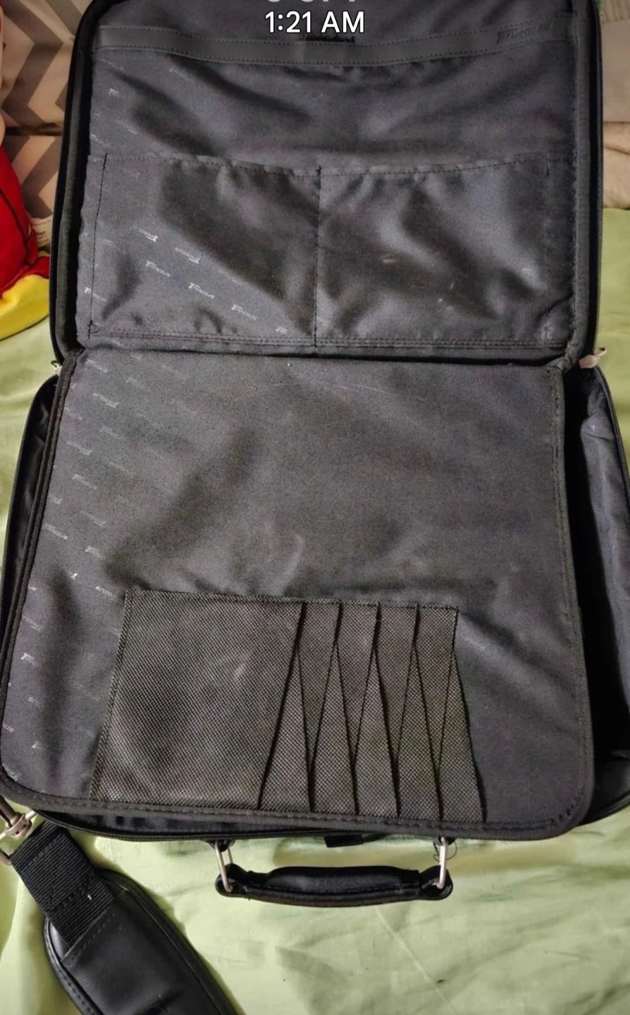 Targus Black Laptop Briefcase Bag - photo 5