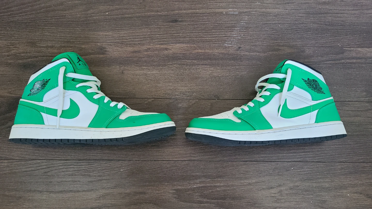 Air Jordan 1 Mid 'Lucky Green' - photo 5