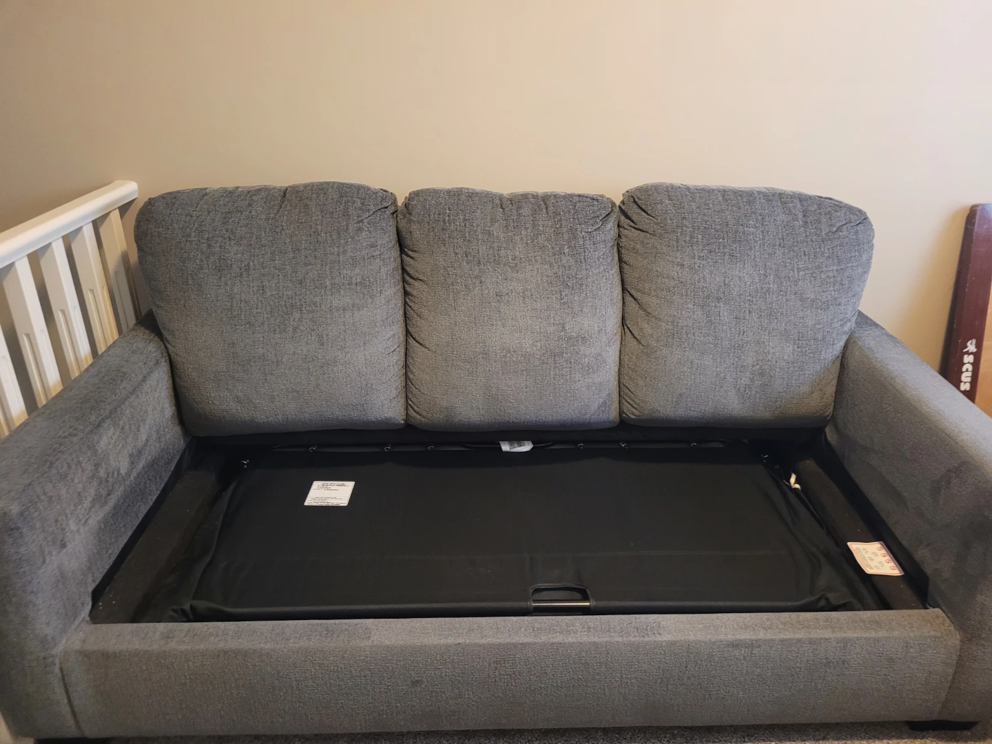 Grey Sofa Bed - photo 4