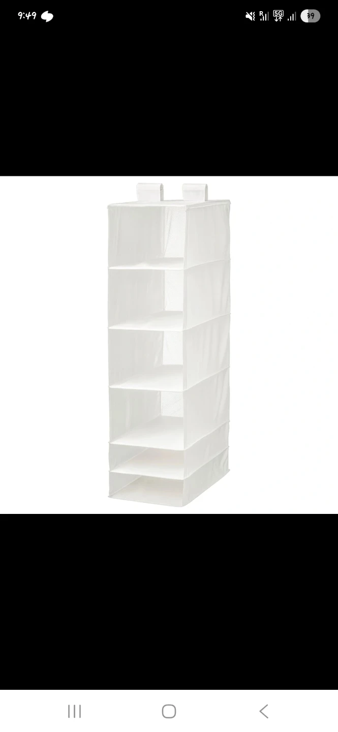 IKEA SKUBB hanging Organizer with drawer - photo 2