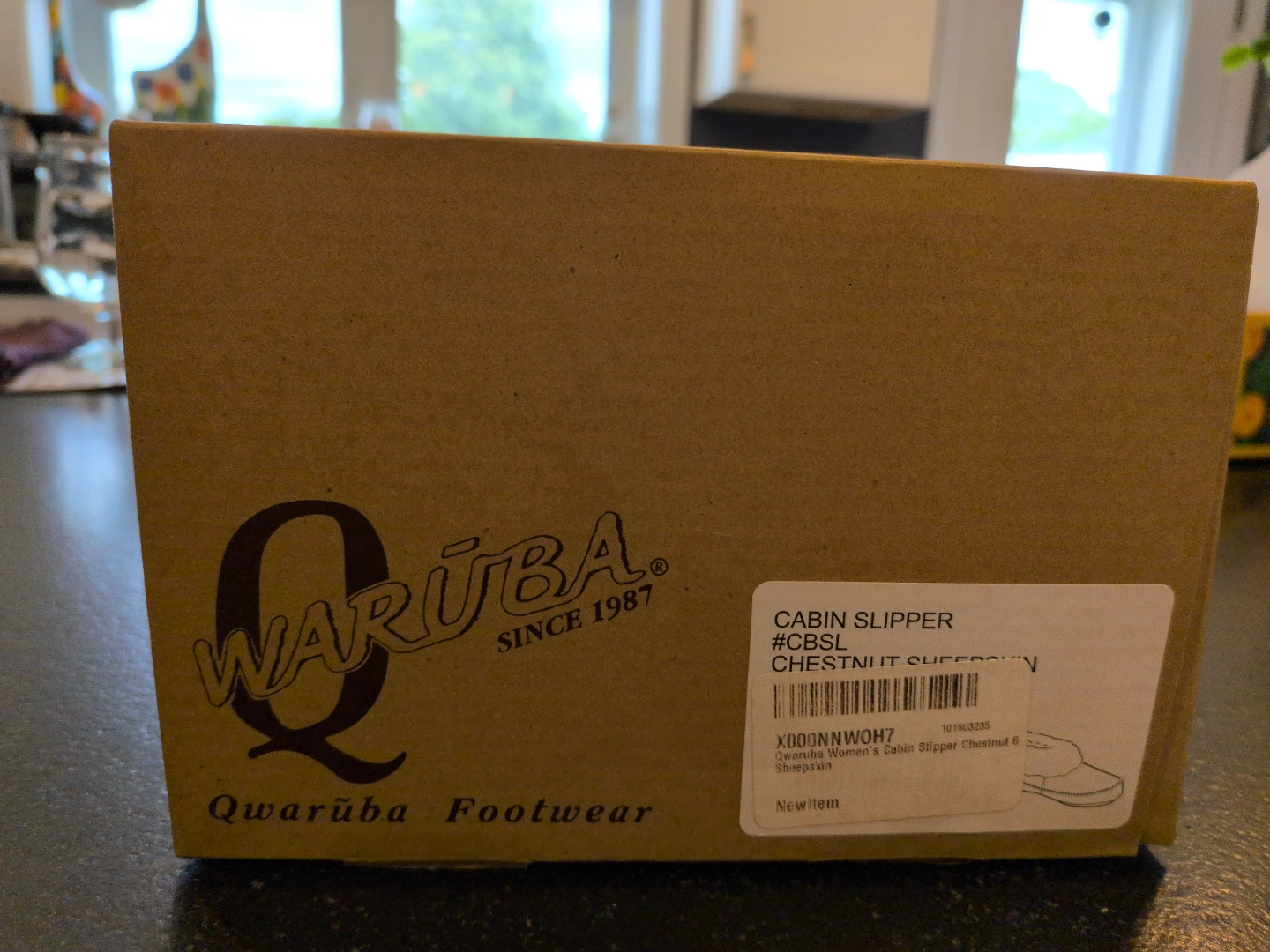 Qwaruba Cabin Slippers Chestnut, Women's 6.5 - photo 2