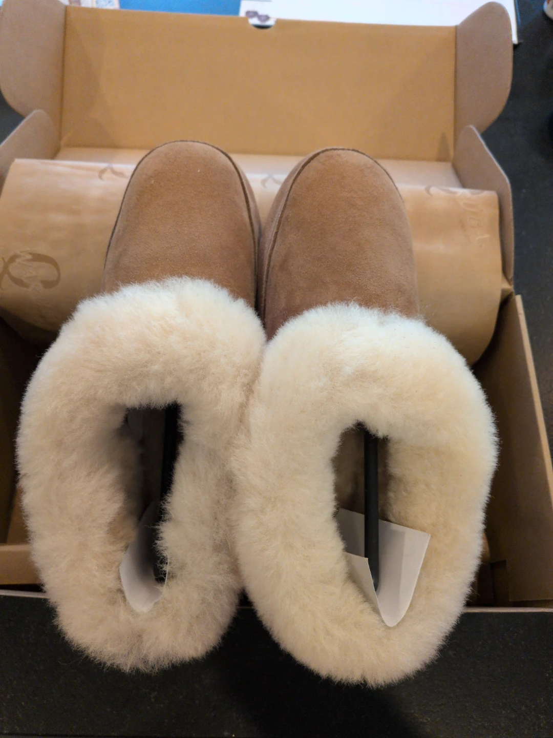 Qwaruba Cabin Slippers Chestnut, Women's 6.5 - photo 3