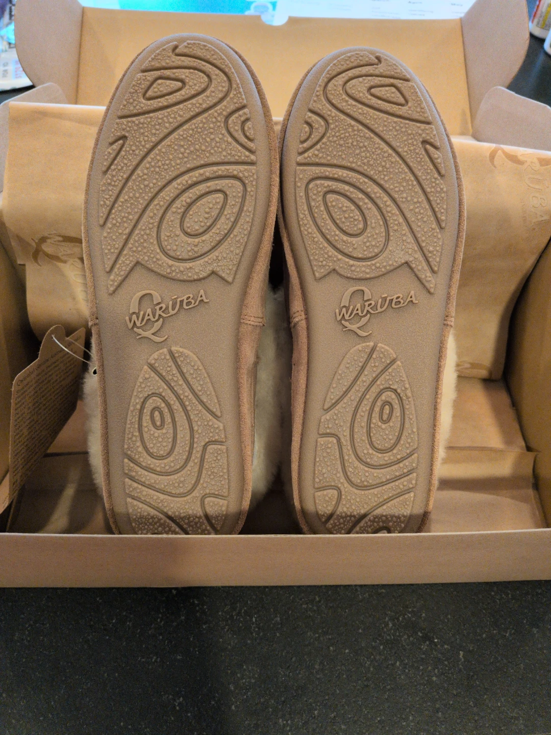 Qwaruba Cabin Slippers Chestnut, Women's 6.5 - photo 4