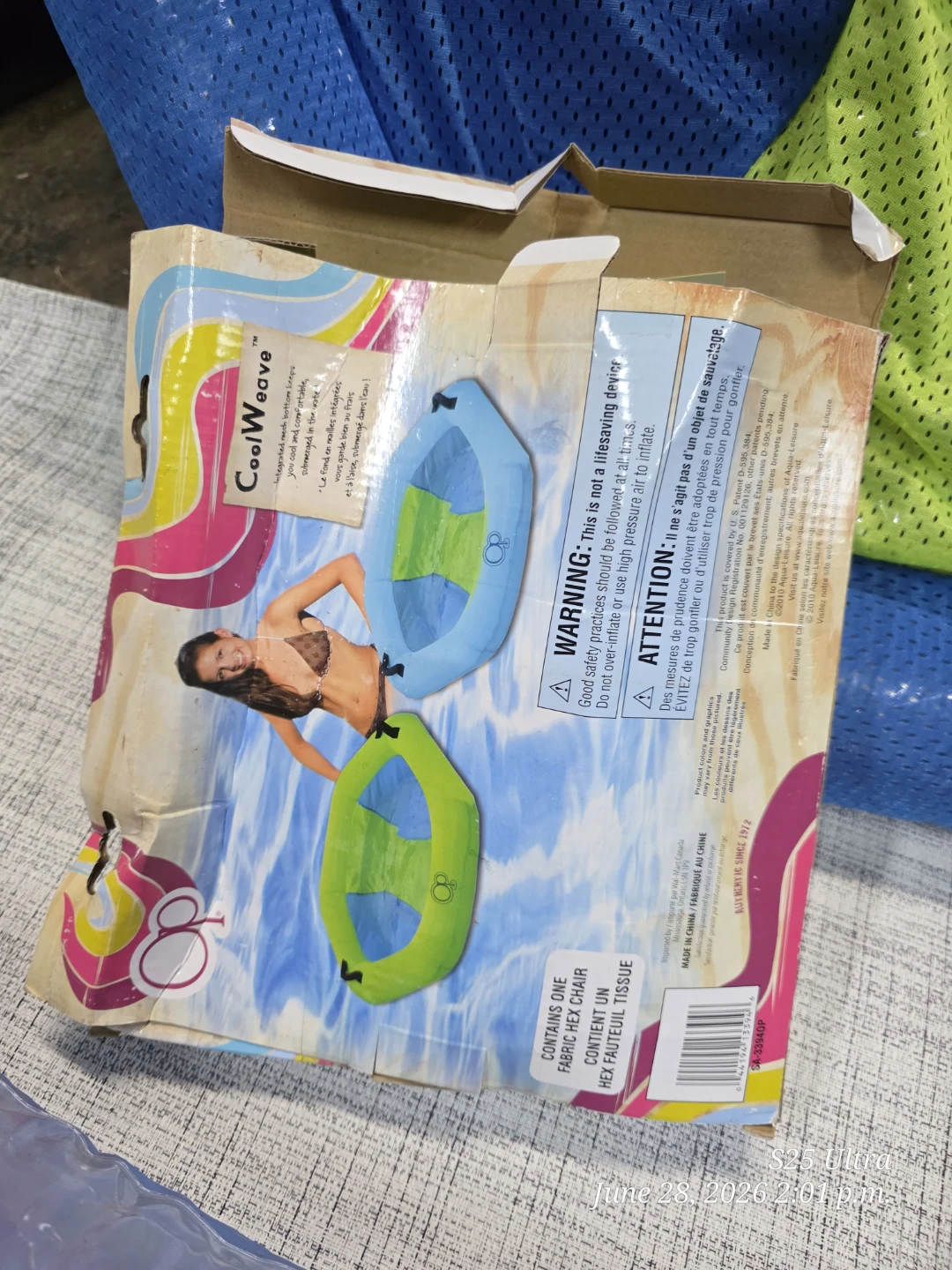 2 Inflatable Chairs and 2 Loungers