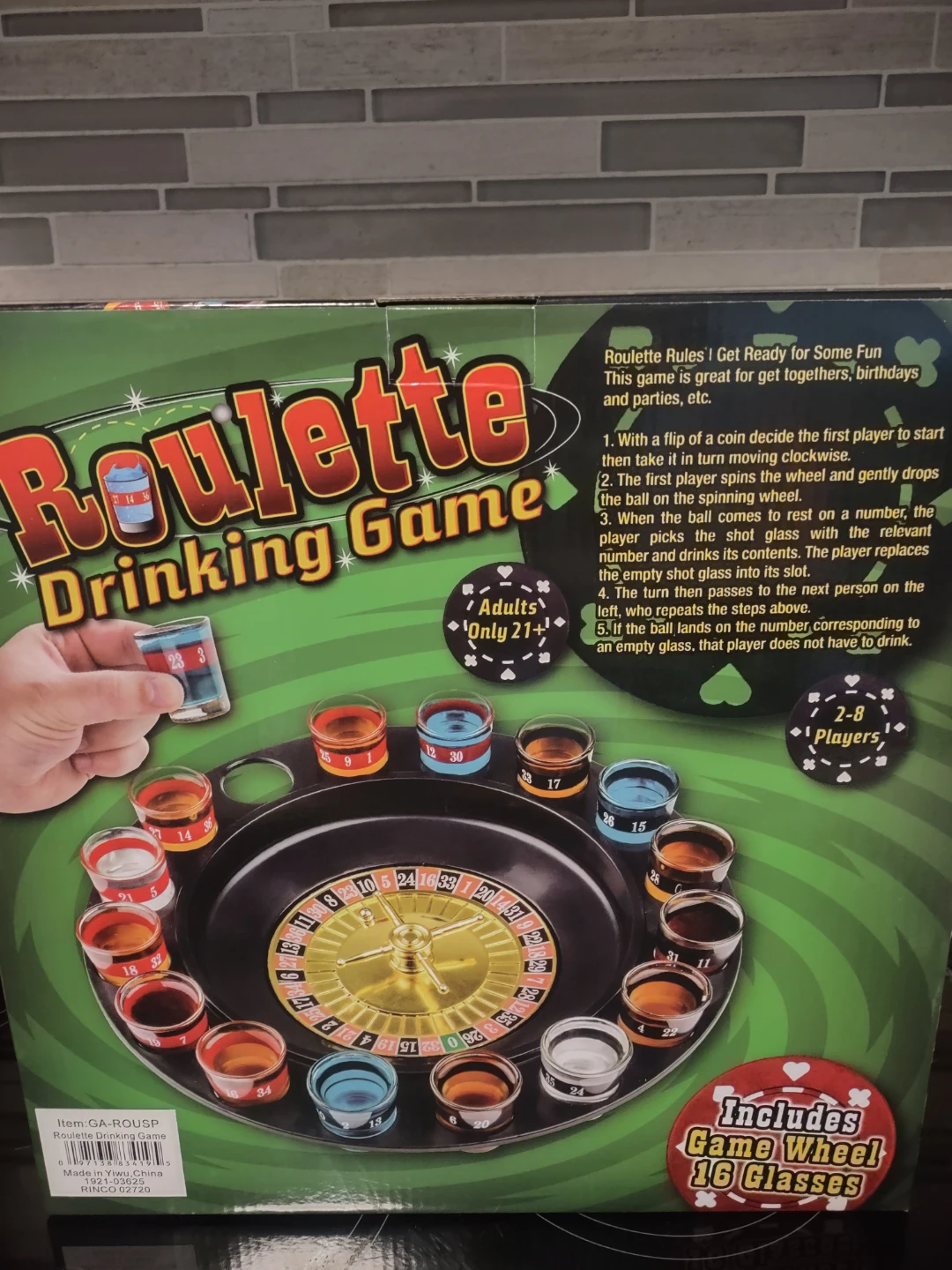 Roulette Drinking Game - photo 2