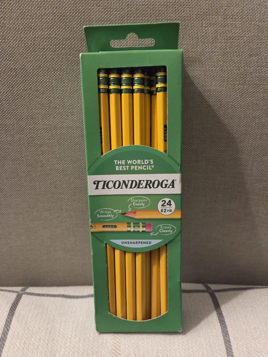 Ticonderoga #2 HB Pencils - 24 Count  ⚽️