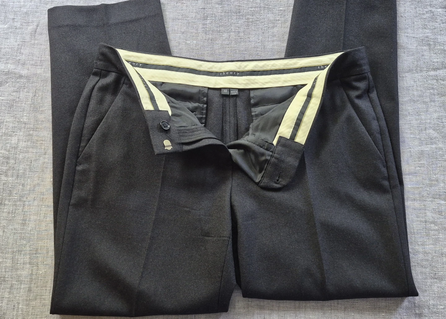 Theory Wool Blend Dress Pants Size 10 - photo 4