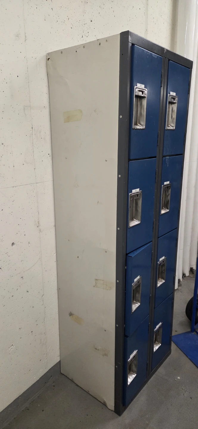 Shanahan's Blue Metal Locker - Single Door