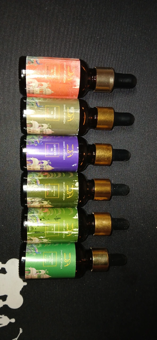 6EssentialOils-Eucalyptus,Lavender,Pmint,Orange,Patchouli,Curry - photo 2
