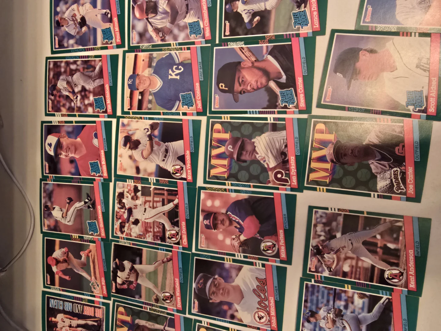 Collection of 1989 Donruss Baseball Cards - photo 3