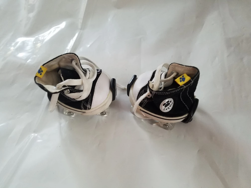 Build-A-Bear Black High-Top Roller Skates Shoes - photo 3