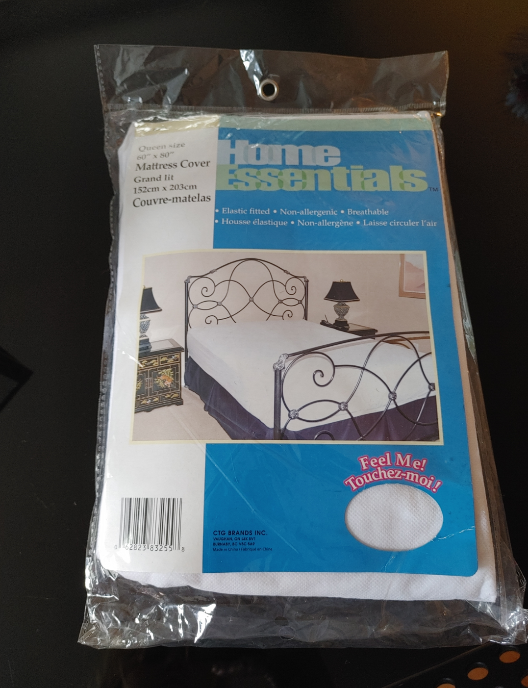 Home Essentials Queen Mattress Cover New