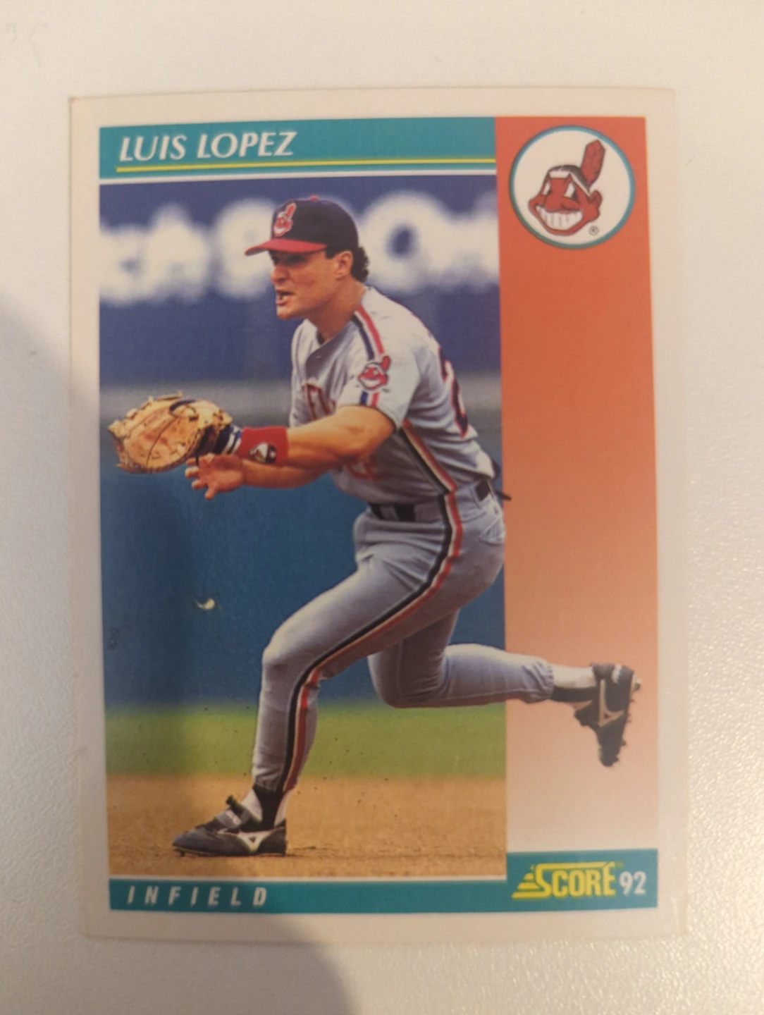 Luis Lopez 1992 Score Baseball Card ⚽
