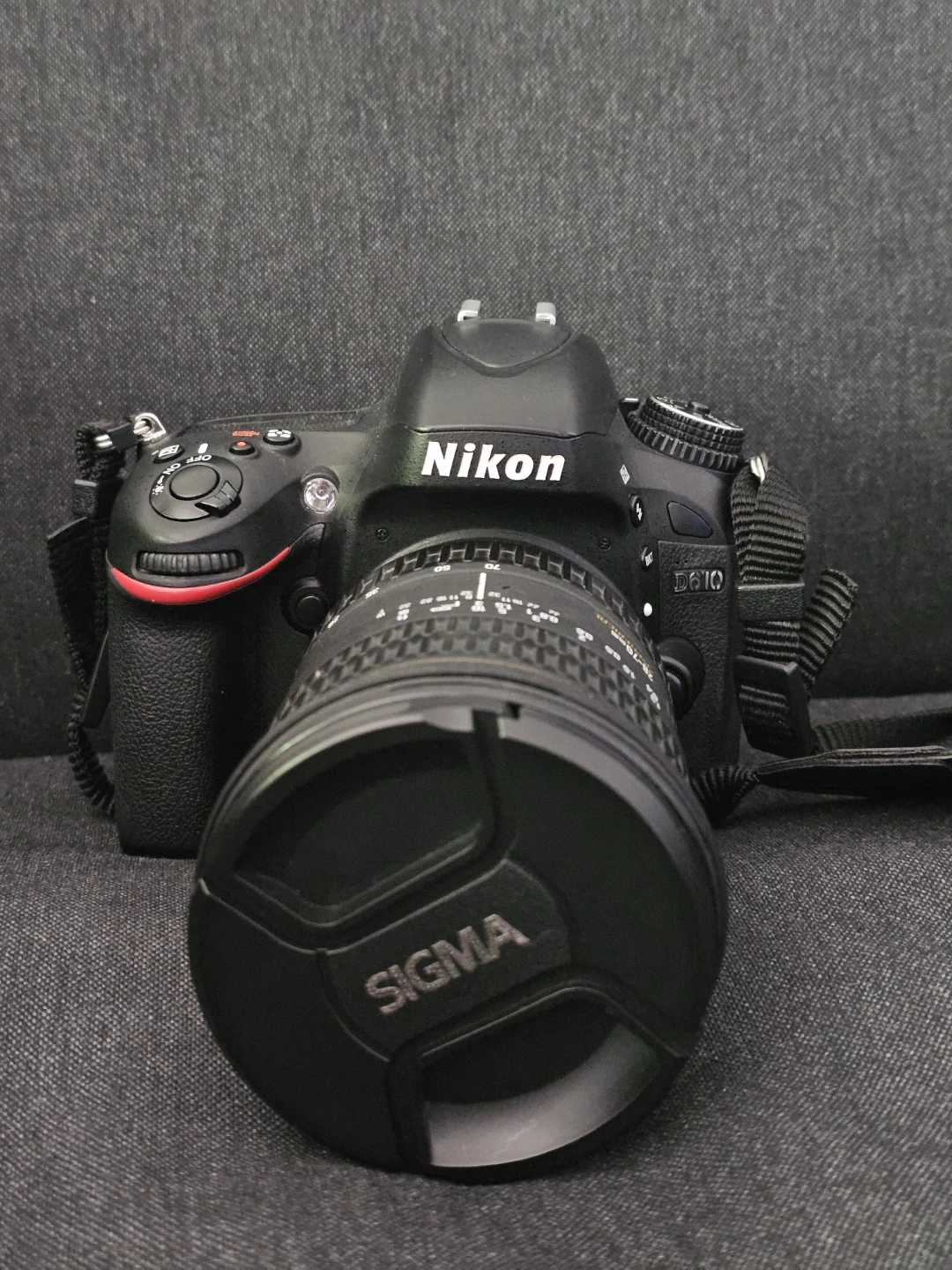 Nikon D610 DSLR Camera with all my lenses