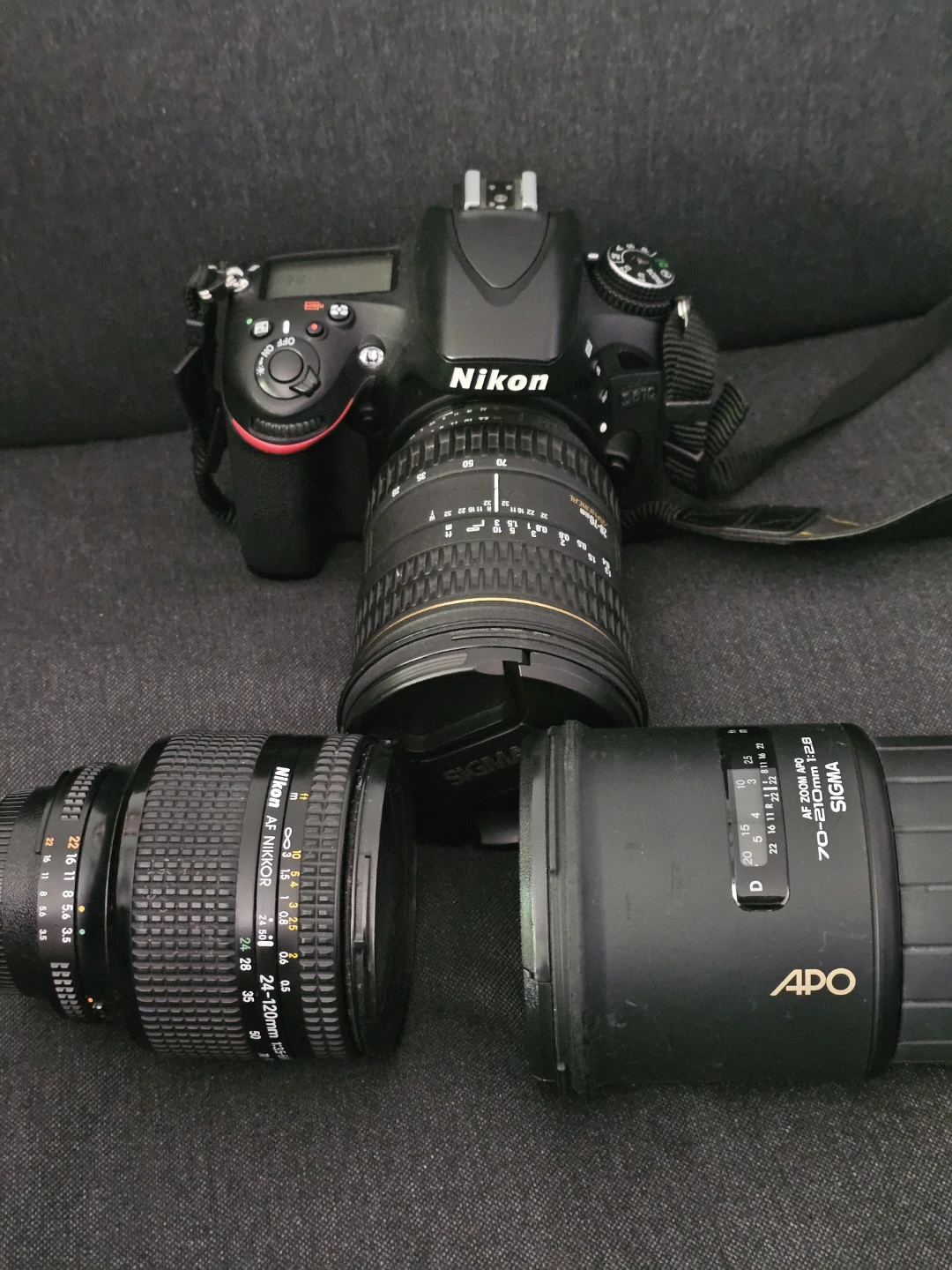 Nikon D610 DSLR Camera with all my lenses - photo 2