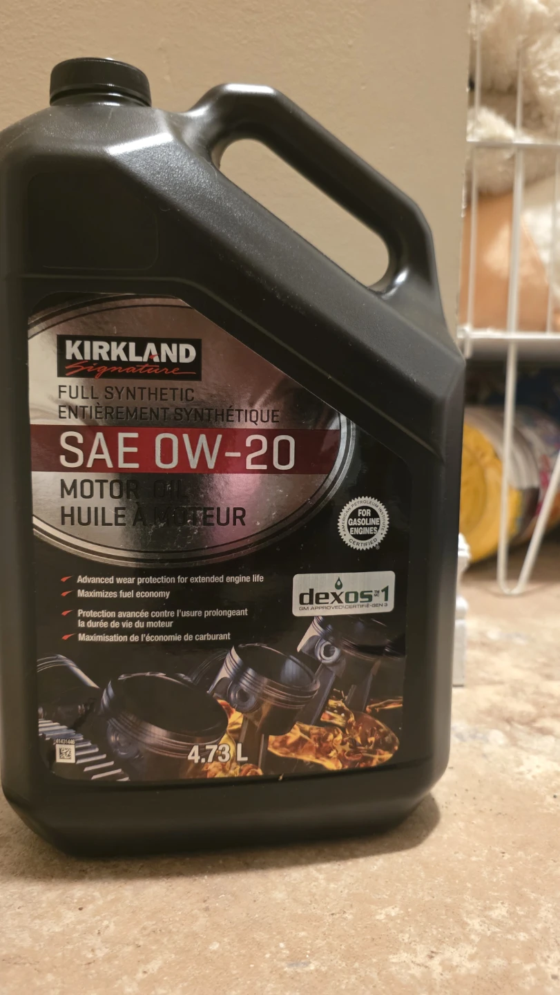 Kirkland Signature SAE 0W-20 Full Synthetic Motor Oil - 4.73 L - photo 3
