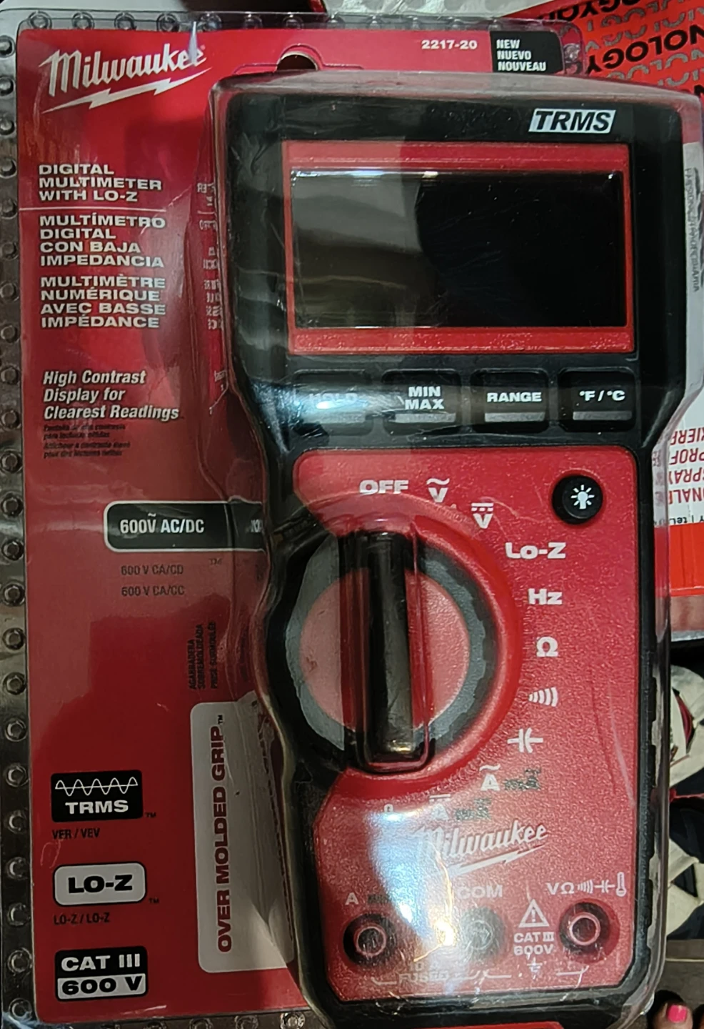Milwaukee Digital Multimeter with Lo-Z 2217-20