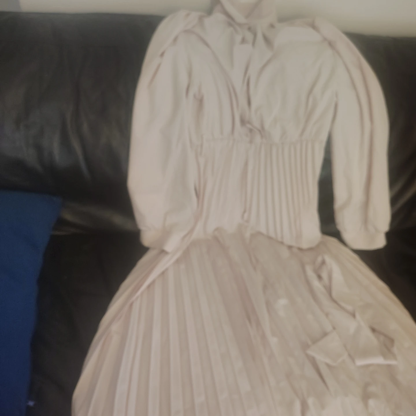 Pleated Midi Dress - photo 3