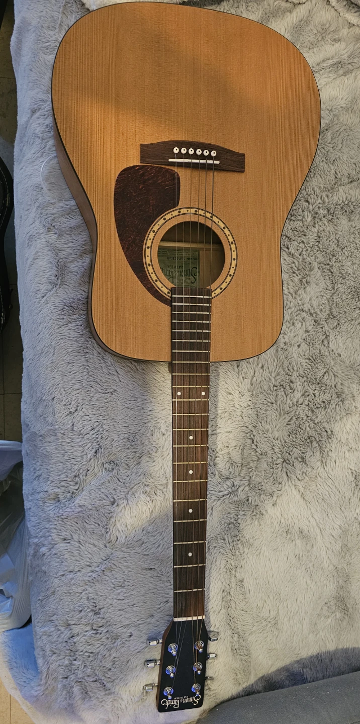 Simon & Patrick Acoustic Electric 6 String Guitar
