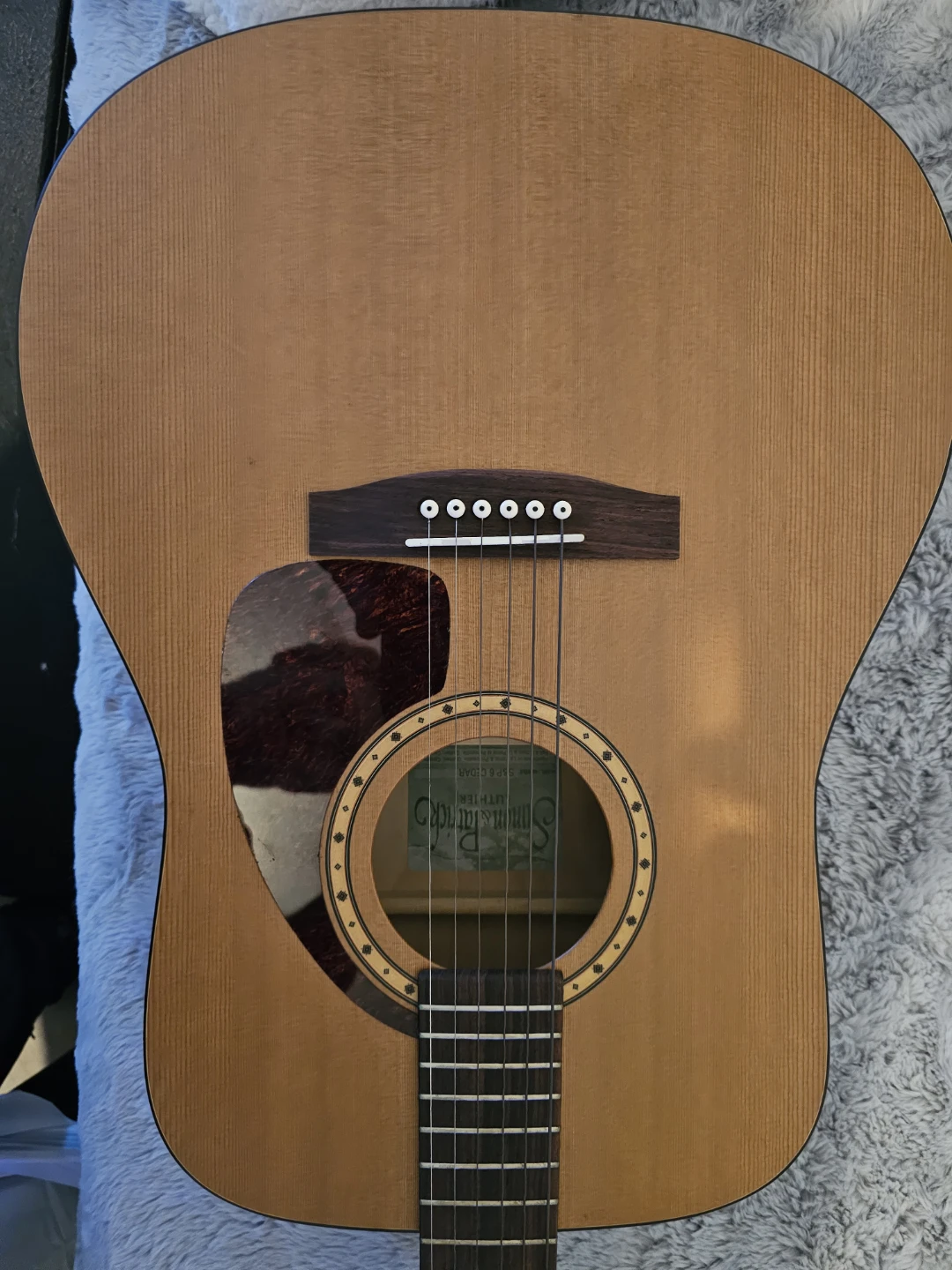 Simon & Patrick Acoustic Electric 6 String Guitar - photo 2
