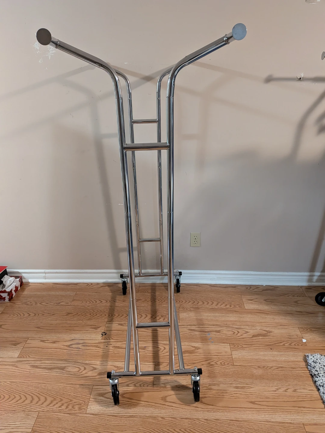 Heavy Duty Rolling Garment Rack - photo 2