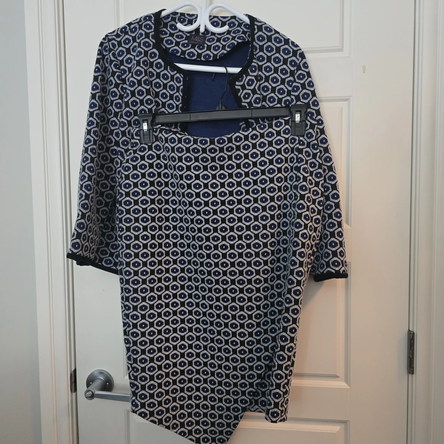 M&S Women's Skirt and Blazer Set - UK 14