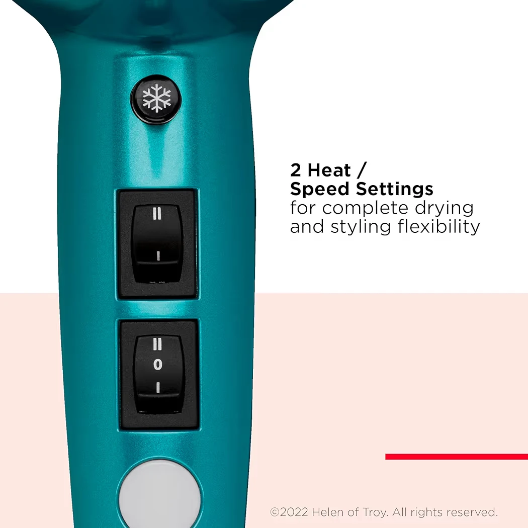 Revlon Teal Hair Dryer with Ionic & Ceramic Technology - photo 3