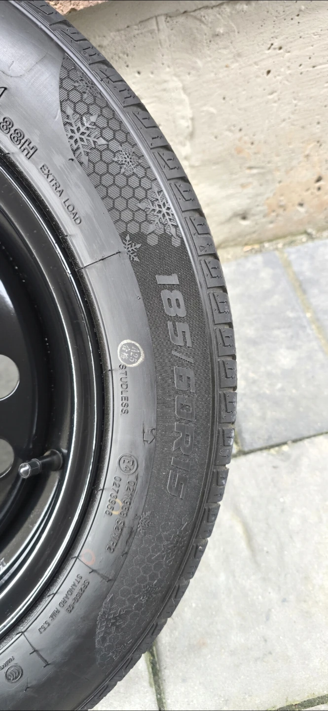 Steel rims and winter tires 185/60R15 - photo 2