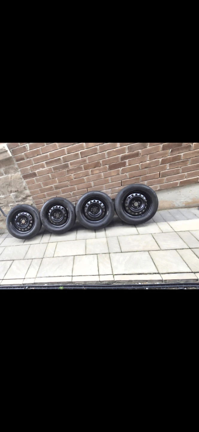 Steel rims and winter tires 185/60R15 - photo 3