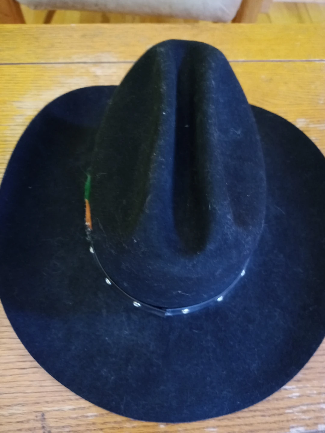Black Cowboy Hat with Studded Band size M - photo 5