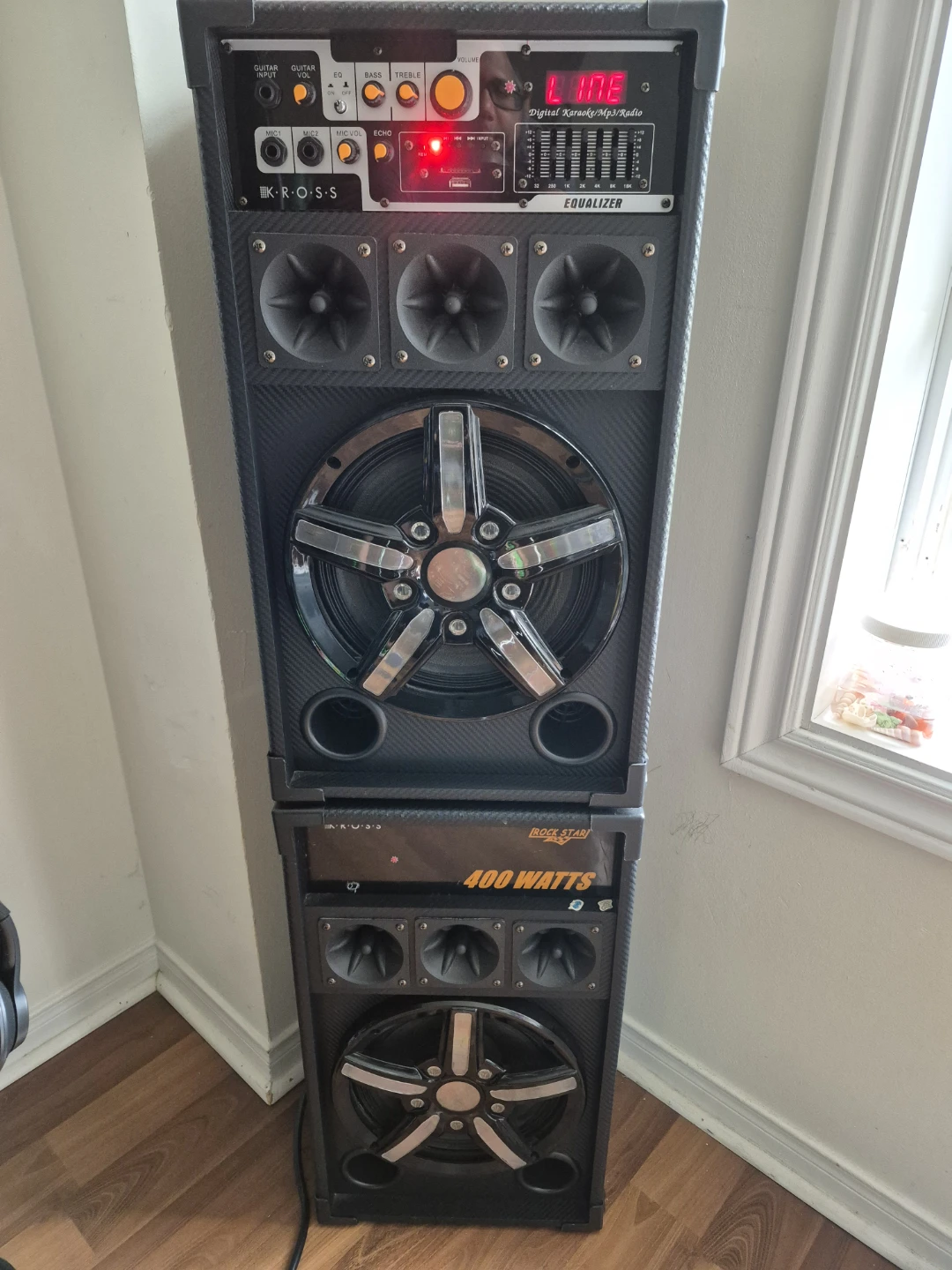 KROSS 400 Watts Digital Karaoke Speaker
