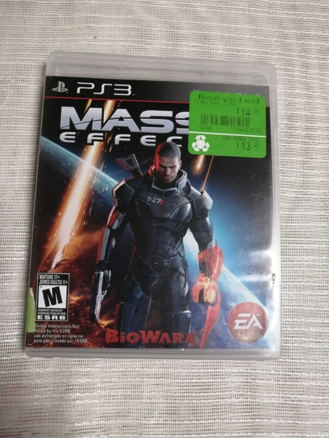Mass Effect 3 PS3 Game