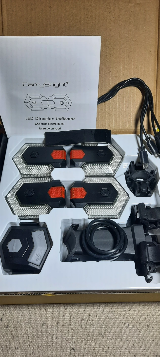 CarryBright LED Direction Indicator Turn Signal Lights ⚽️ - photo 4