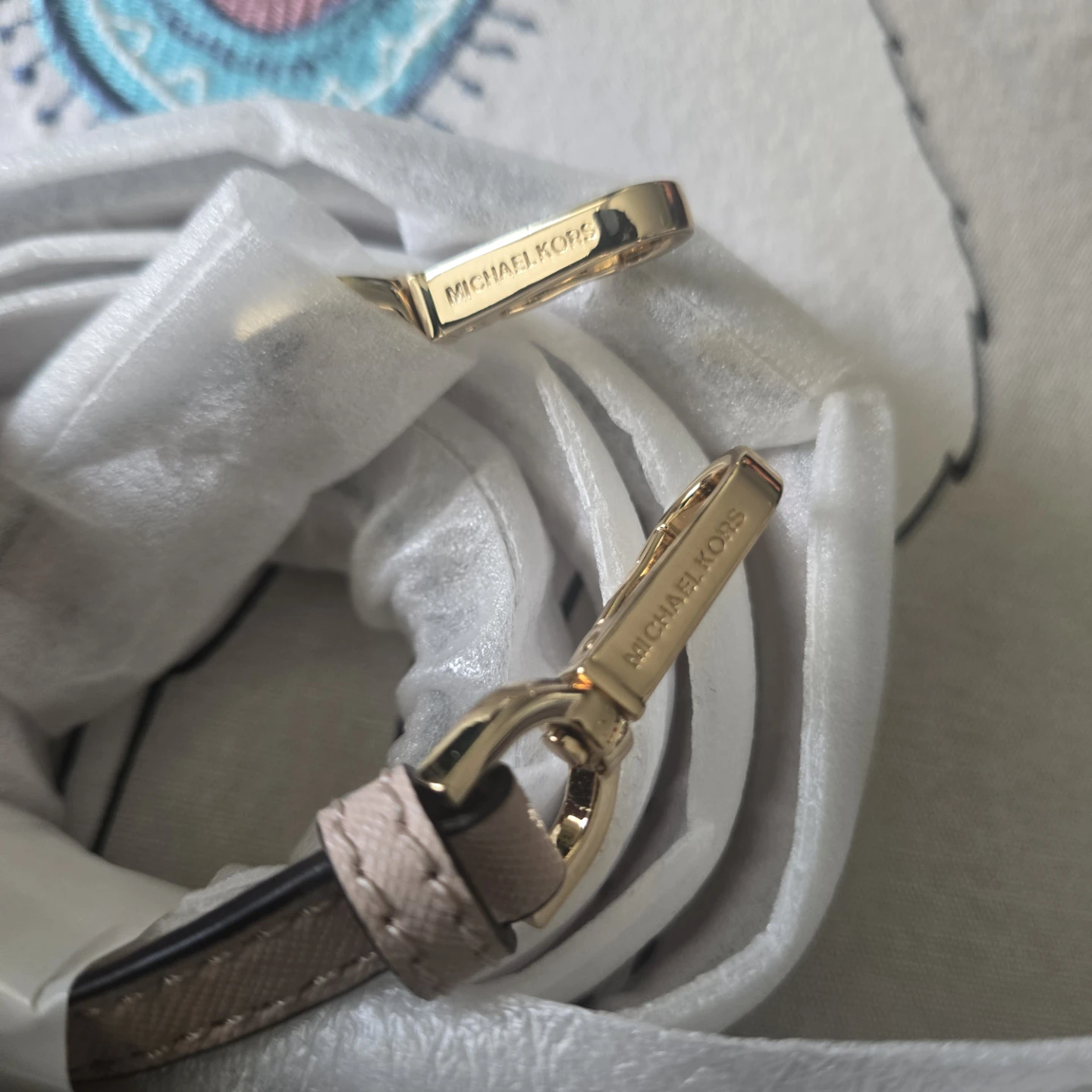 Michael Kors Blush Crossbody Strap